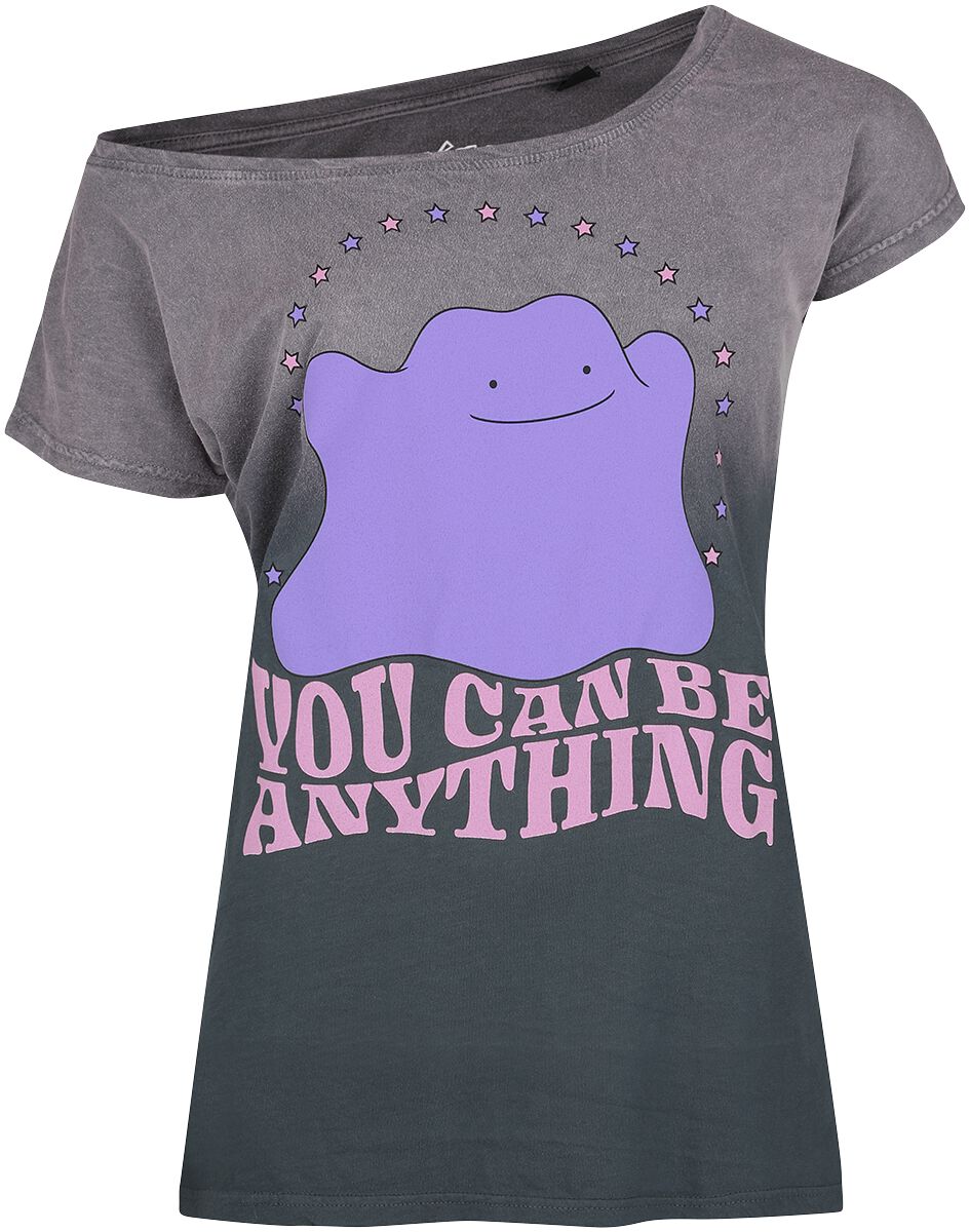 Pokémon Ditto - You Can Be Anything T-Shirt rosa in M von Pokémon