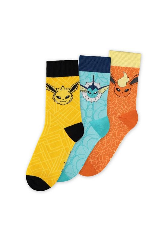 Pokémon Eevee Evolution Socken multicolor in EU 43-46 von Pokémon