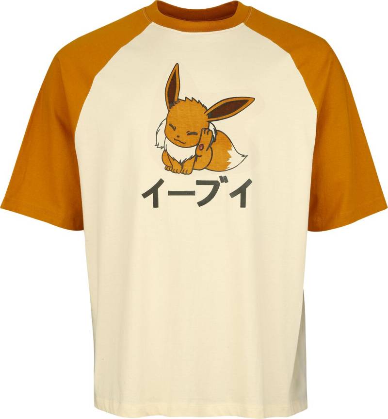 Pokémon Eevee - Oversize Oversize T-Shirt braun in XL von Pokémon
