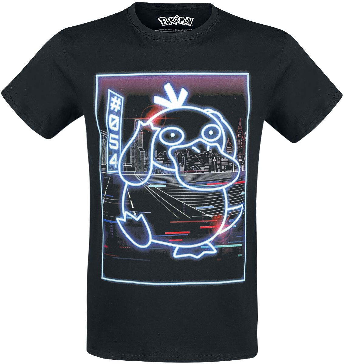 Pokémon Enton - Neon T-Shirt schwarz in XXL Pokémon Enton - Neon T-Shirt schwarz in XXL von Pokémon