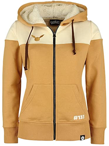 Pokémon Evoli - Cosplay Frauen Kapuzenjacke Multicolor L von Pokémon