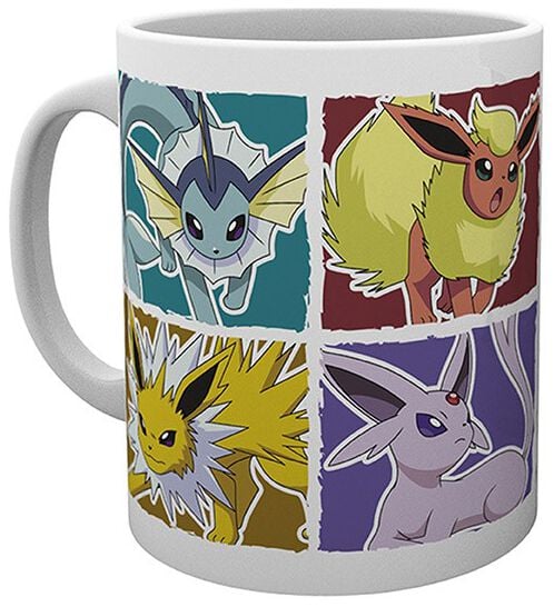 Pokémon Evoli Evolution Tasse multicolor von Pokémon