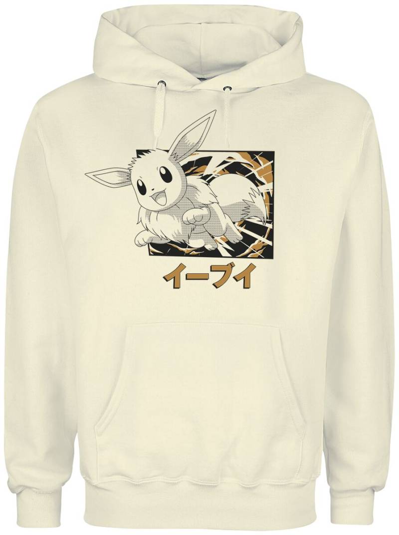 Pokémon Evoli Evolutionen Katakana Kapuzenpullover natur in S von Pokémon
