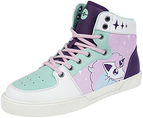 Pokémon Galar-Ponita Frauen Sneaker high Multicolor EU38 von Pokémon