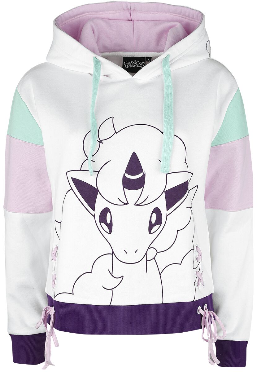 Pokémon Galar-Ponita Kapuzenpullover multicolor in XXL von Pokémon