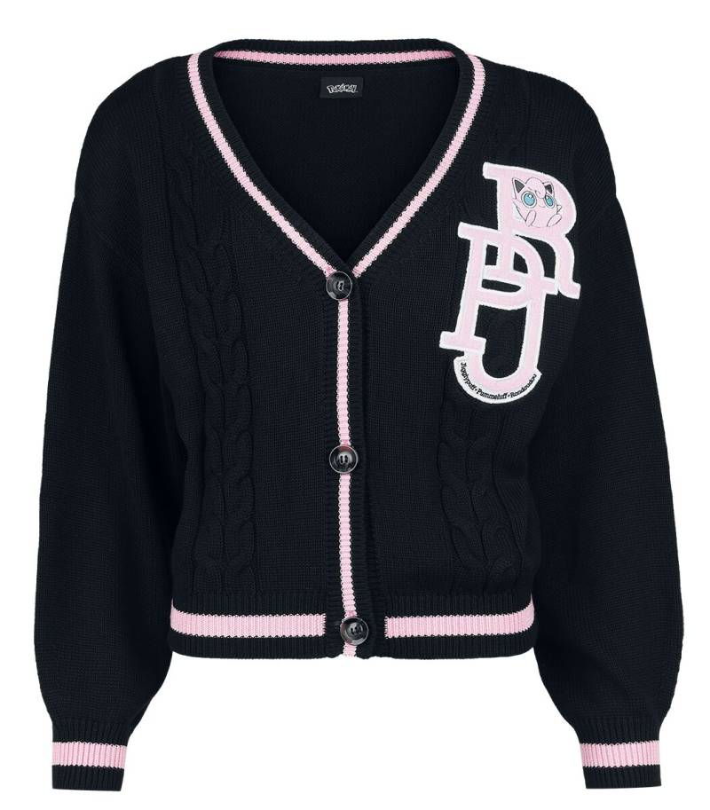 Pokémon - Gaming Cardigan - Pummeluff - S bis XL - für Damen - Größe S - schwarz  - EMP exklusives Merchandise! von Pokémon