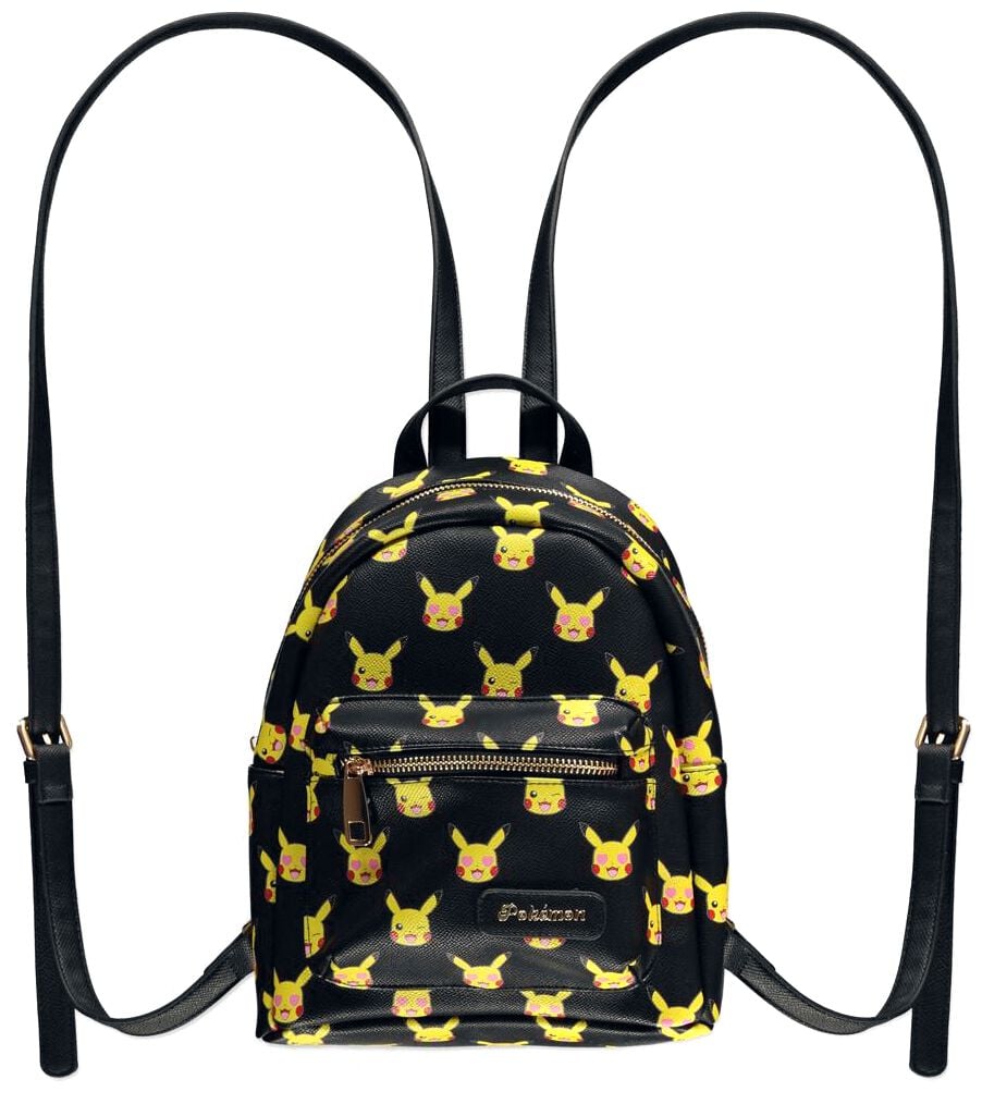 Pokémon - Gaming Mini-Rucksack - Pikachu - für Damen - schwarz/gelb von Pokémon