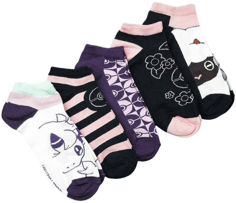 Pokémon - Gaming Socken - Characters - EU35-38 bis EU39-42 - für Damen - Größe EU 39-42 - multicolor  - EMP exklusives Merchandise! von Pokémon