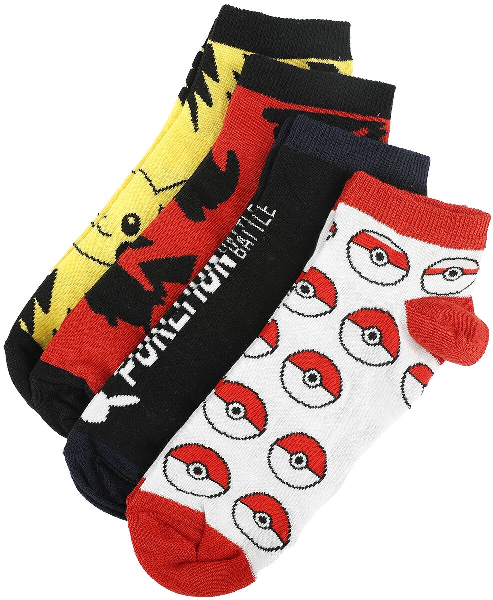 Pokémon - Gaming Socken - Pikachu - EU 36-41 - Größe EU 36-41 - multicolor  - EMP exklusives Merchandise! von Pokémon