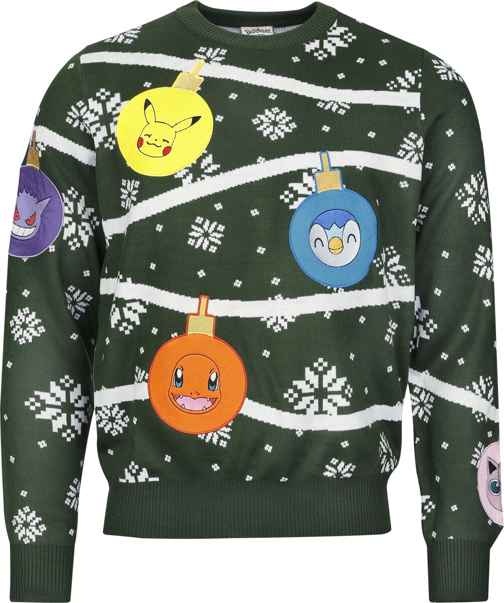 Pokémon - Gaming Strickpullover - Starter Pokémon - S bis XXL - Größe XXL - multicolor von Pokémon