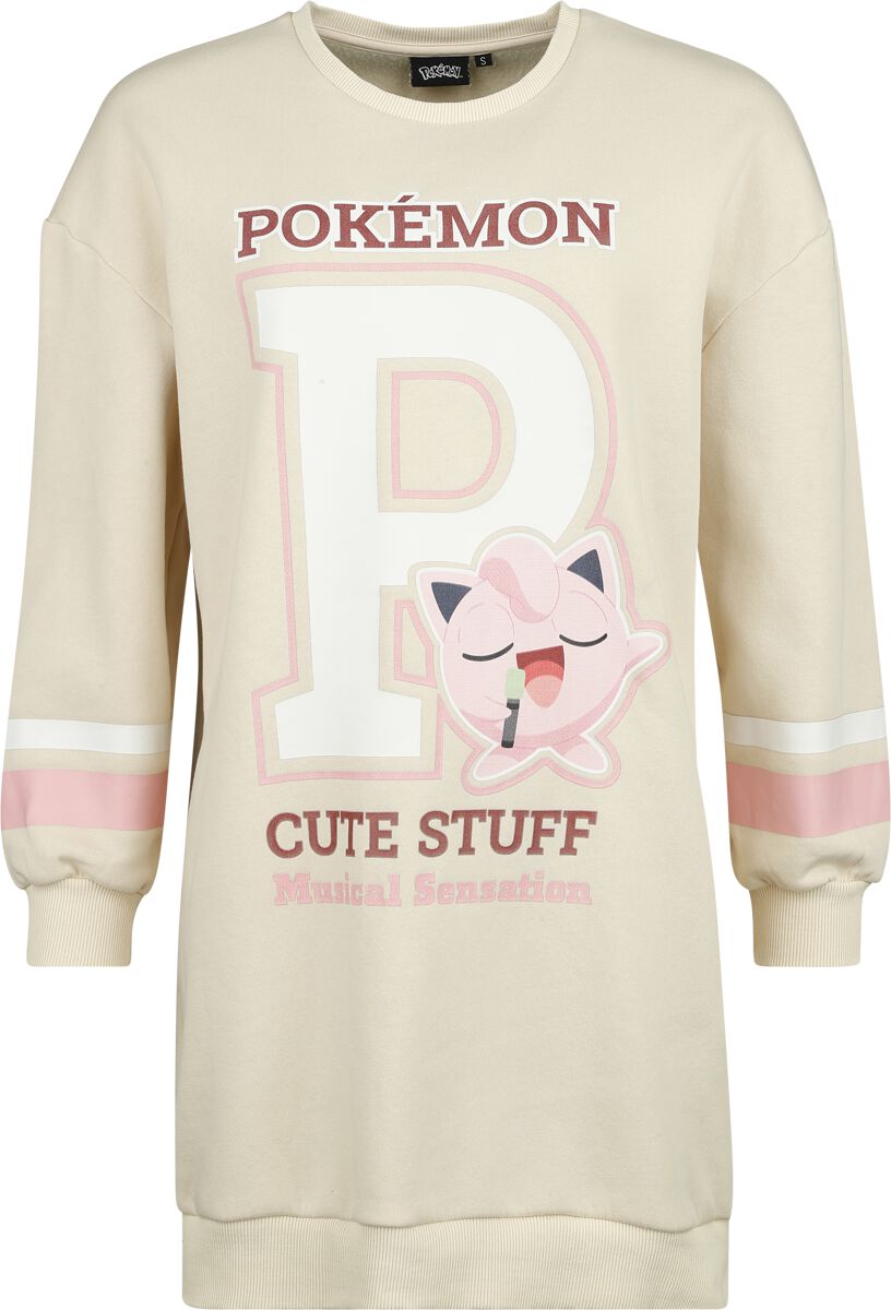 Pokémon - Gaming Sweatshirt - Pummeluff - Cute Stuff - S bis XXL - für Damen - Größe S - beige  - EMP exklusives Merchandise! von Pokémon