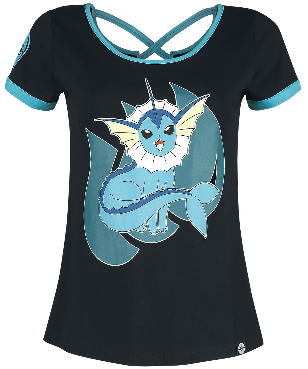 Pokémon - Gaming T-Shirt - Aquana - S bis XXL - für Damen - Größe M - schwarz  - EMP exklusives Merchandise! von Pokémon