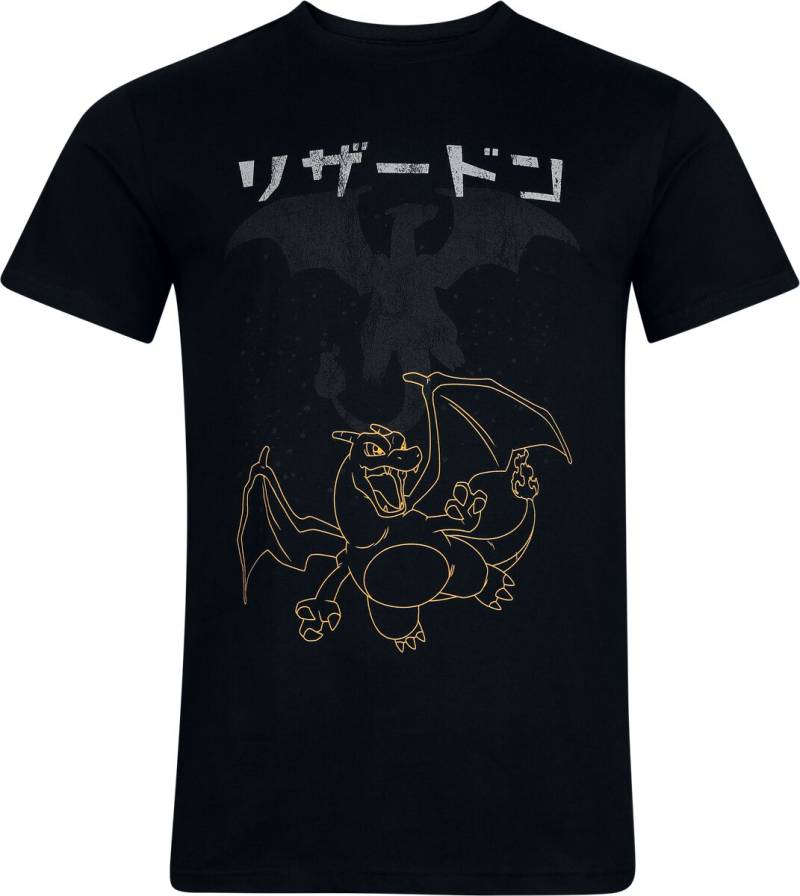 Pokémon - Gaming T-Shirt - Charizard - S bis XL - für Männer - Größe S - schwarz Pokémon - Gaming T-Shirt - Charizard - S bis XL - für Männer - Größe S - schwarz von Pokémon