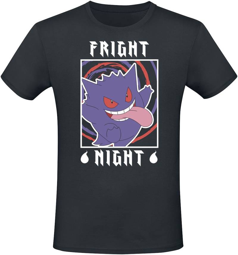Pokémon - Gaming T-Shirt - Gengar - Fright Night - S bis XXL - für Männer - Größe S - schwarz - EMP exklusives Merchandise! Pokémon - Gaming T-Shirt - Gengar - Fright Night - S bis XXL - für Männer - Größe S - schwarz - EMP exklusives Merchandise! von Pokémon
