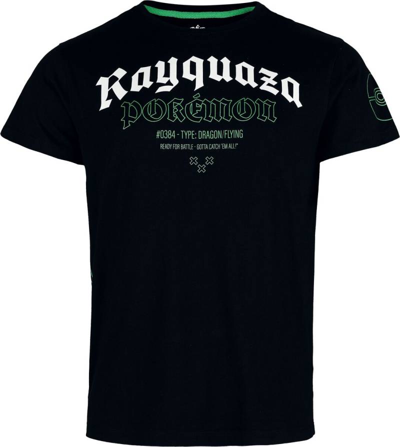 Pokémon - Gaming T-Shirt - Rayquaza - S bis XXL - für Männer - Größe XL - schwarz  - EMP exklusives Merchandise! von Pokémon
