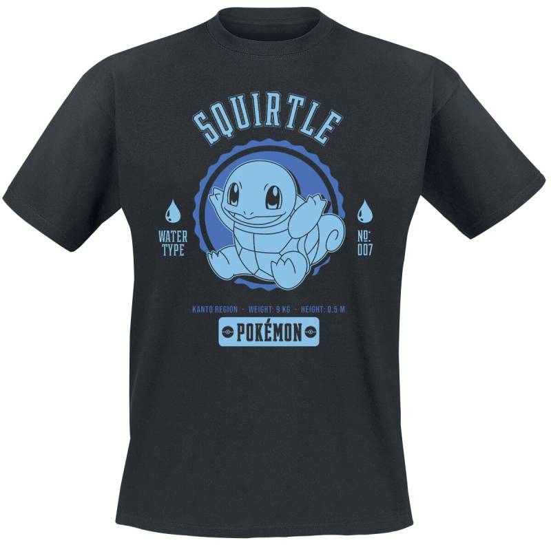 Pokémon - Gaming T-Shirt - Schiggy - S bis XXL - für Männer - Größe XXL - schwarz Pokémon - Gaming T-Shirt - Schiggy - S bis XXL - für Männer - Größe XXL - schwarz von Pokémon