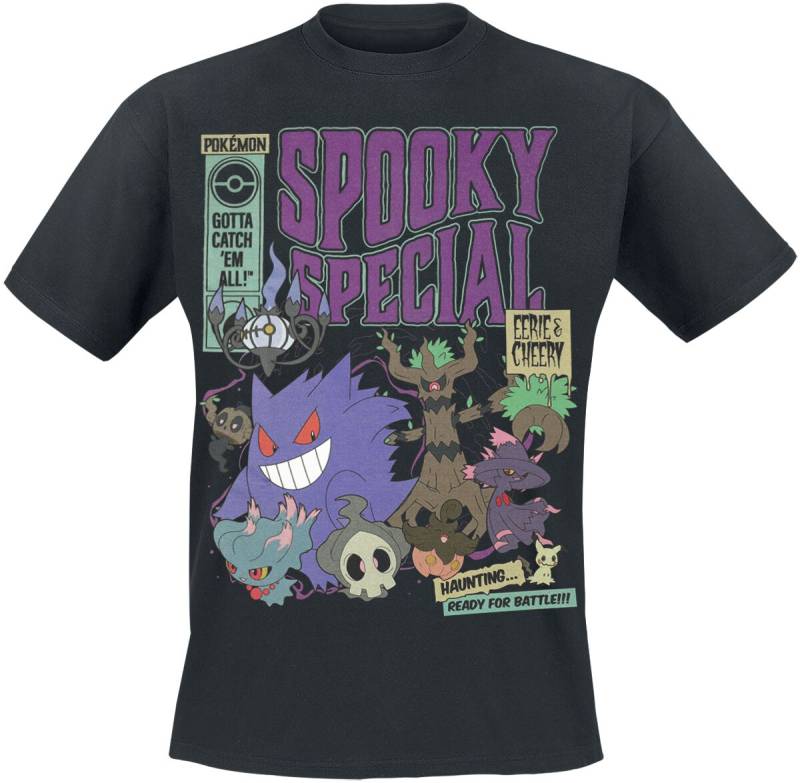 Pokémon - Gaming T-Shirt - Spooky Special - S bis XXL - für Männer - Größe XXL - schwarz  - EMP exklusives Merchandise! von Pokémon