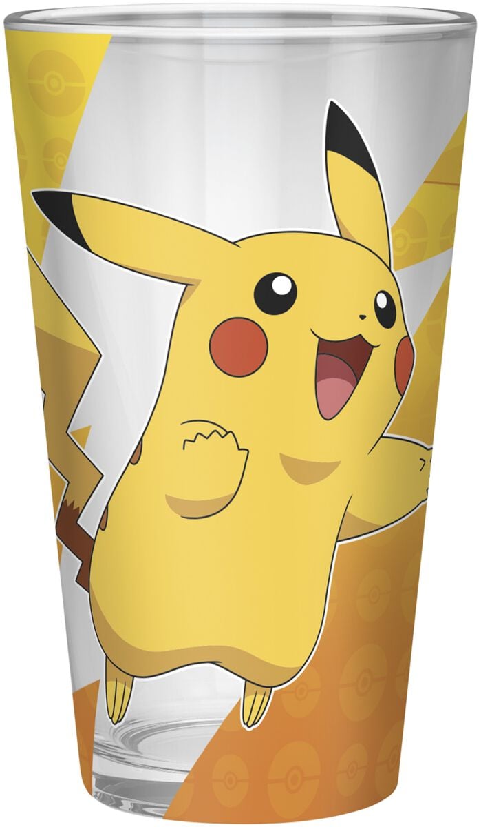 Pokémon - Gaming Trinkglas - Pikachu - klar Pokémon - Gaming Trinkglas - Pikachu - klar von Pokémon