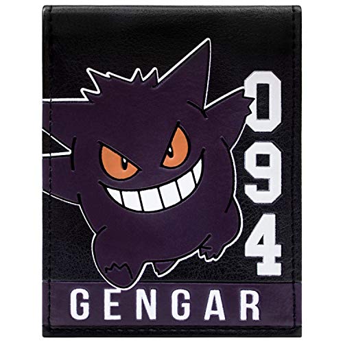 Pokemon Gengar 094 lila Streifen Lila Portemonnaie Geldbörse von Peiroks