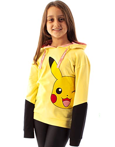 Pokemon Hoodie Mädchen Kinder gelb Pikachu Hooded Jumper Sweater 13-14 Jahre von Pokemon