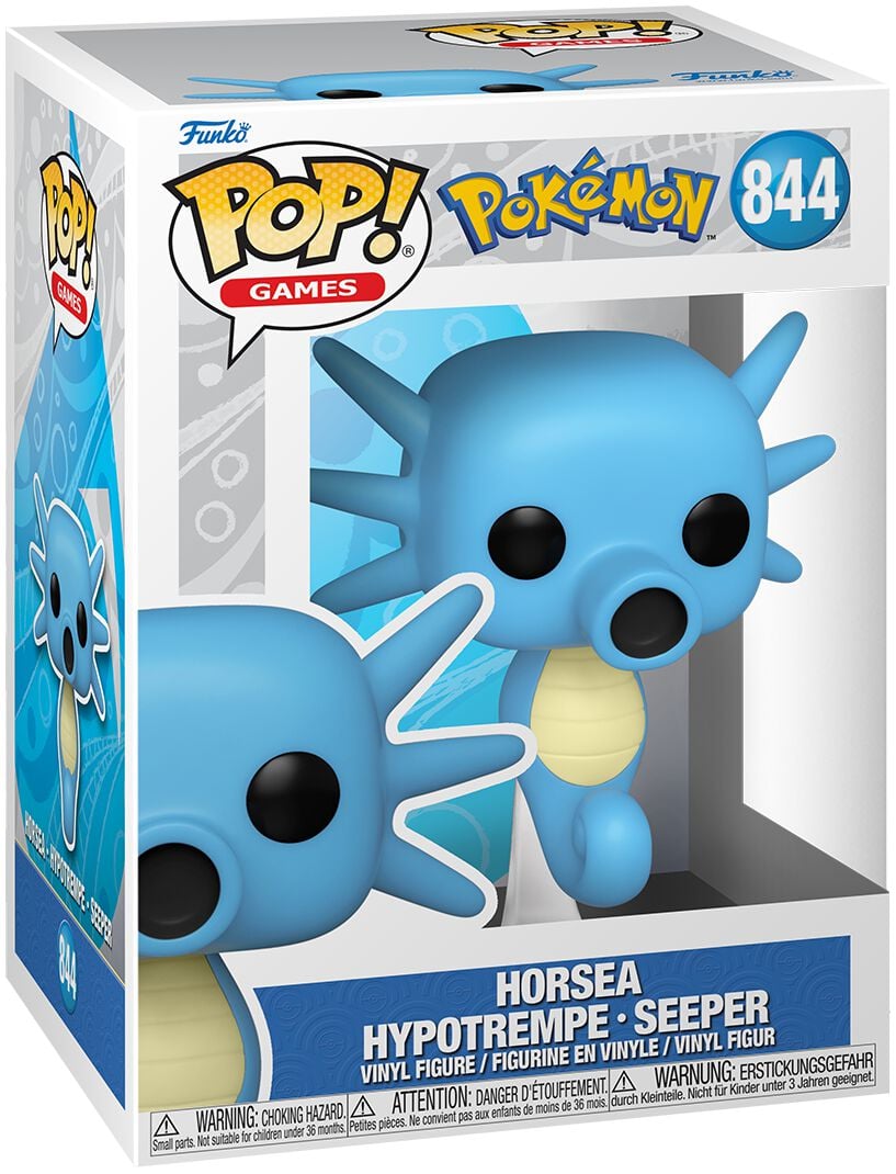 Pokémon - Horsea - Hypotrempe - Seeper Vinyl Figur 844 - Funko Pop! Figur - Funko Shop Deutschland von Pokémon