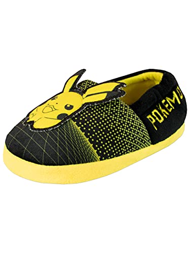 Pokemon Jungen Hausschuhe Pikachu Schwarz 30 von Pokemon