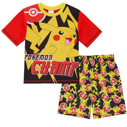 Pokemon Jungen Schlafanzug Set "Pikachu der Champ", mehrfarbig, 5-6 Years von Pokemon
