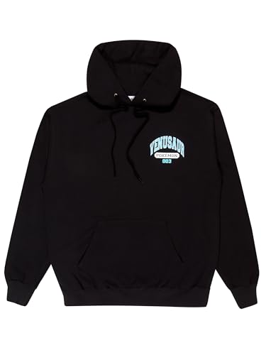Pokémon Kapuzenpullover Herren | 100% Baumwolle Venusaur Kapuzenpullover für Männer | Größen klein bis groß | Schwarz X-Large von Pokemon