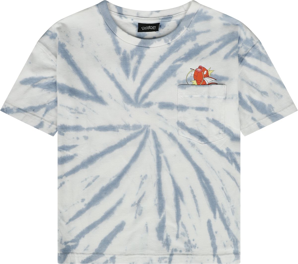 Pokémon Karpador - Hawaii T-Shirt blau in 122/128 von Pokémon