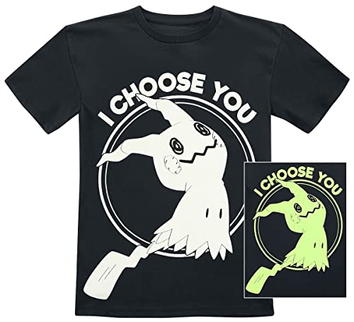 Pokémon Kids - Mimikyu - I Choose You Unisex T-Shirt schwarz 140 von Pokémon