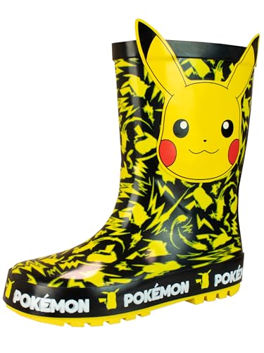 Pokemon Kinder Gummistiefel Pikachu Gelb 32 von Pokémon
