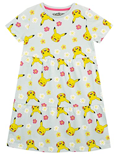 Pokémon Mädchen Kleid Pikachu Blau 140 von Pokémon