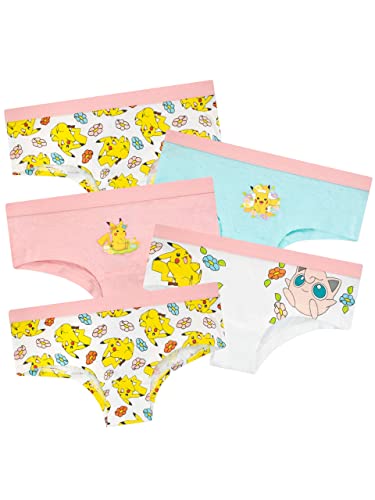 Pokemon Mädchen Unterwäsche Packung mit 5 Pikachu Mehrfarbig 140 von Pokémon
