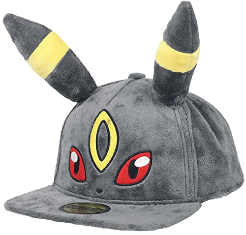 Pokemon Nachtara Plüsch | Baseballkappe | Schwarz - Einheitsgröße von Pokémon