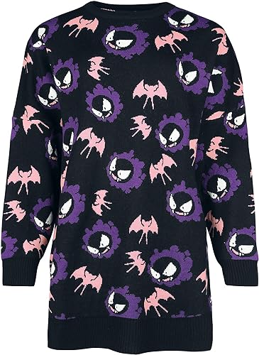 Pokémon Nebulak Frauen Strickpullover Multicolor L von Pokémon