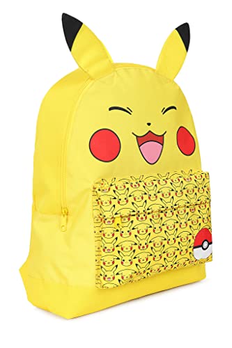 Pokemon Pikachu Kinder Rucksack Rucksack Schultasche, gelb von Pokémon