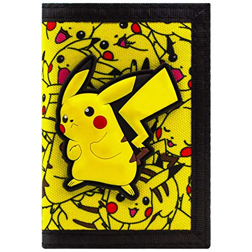 Pokemon Pikachu No.25 Elektrische Geldbörse, Gelb, Einheitsgröße, Gelb, Einheitsgröße, gelb, one Size, Einzigartig von Pokémon