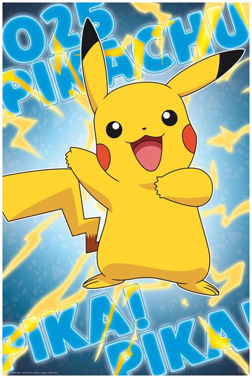 Pokémon Pikachu Poster multicolor von Pokémon