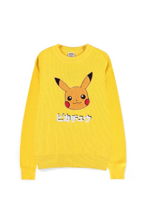 Pokémon Pikachu Strickpullover gelb in XL von Pokémon