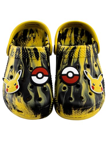 Pokémon Schuhe Jungen, Pikachu Clogs Kinder, Sommer Clogs Für Kinder, Gelb Größe 30 von Pokemon