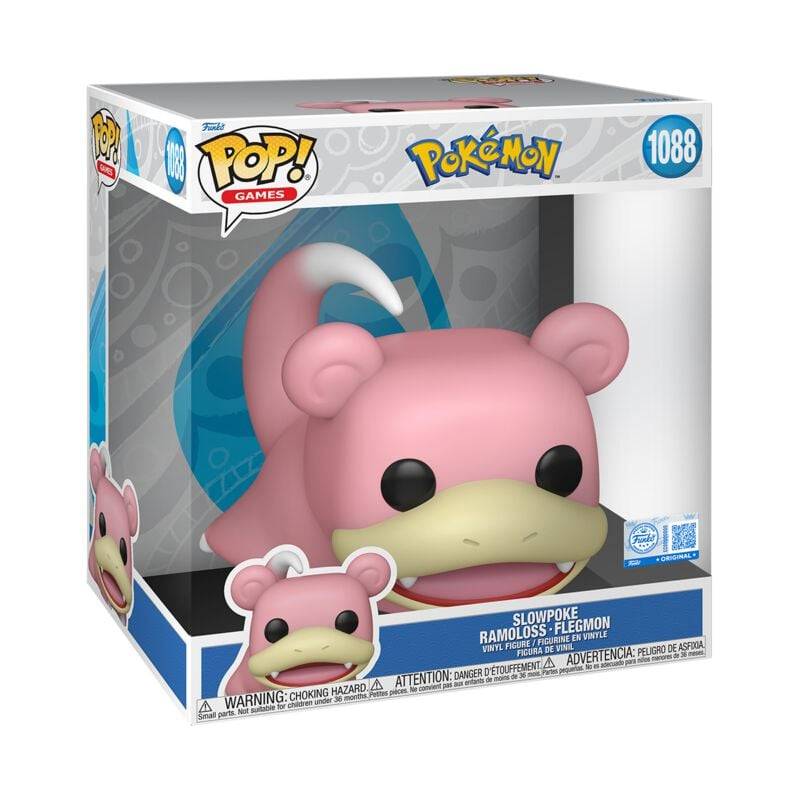 Pokémon Slowpoke (Jumbo Pop!) Vinyl Figur 1088 Funko Pop! multicolor von Pokémon