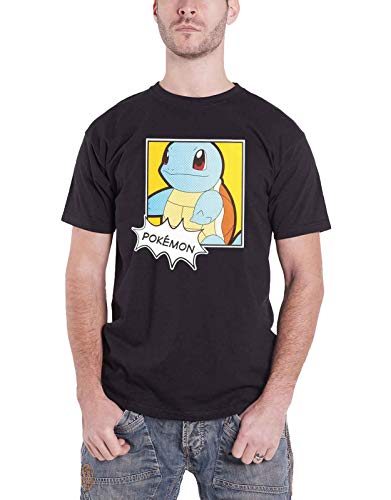 Pokémon Squirtle Pop Männer T-Shirt schwarz M von Difuzed