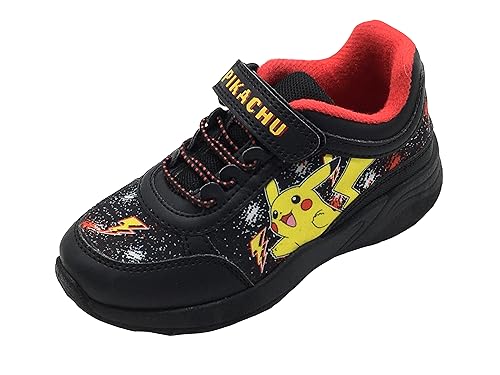 Pokemon-Turnschuhe für Jungen oder Mädchen, Schwarz, Größe 1 UK, 33 EU von Pokémon