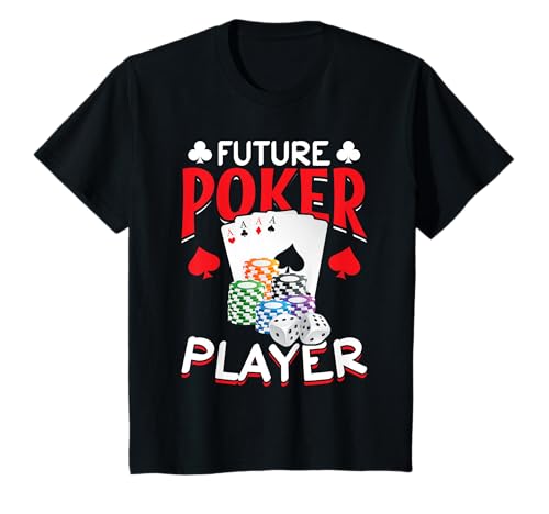 Pokerspieler Casino Poker Baby I Future Pokerspieler T-Shirt Pokerspieler Casino Poker Baby I Future Pokerspieler T-Shirt von Poker Player Kids