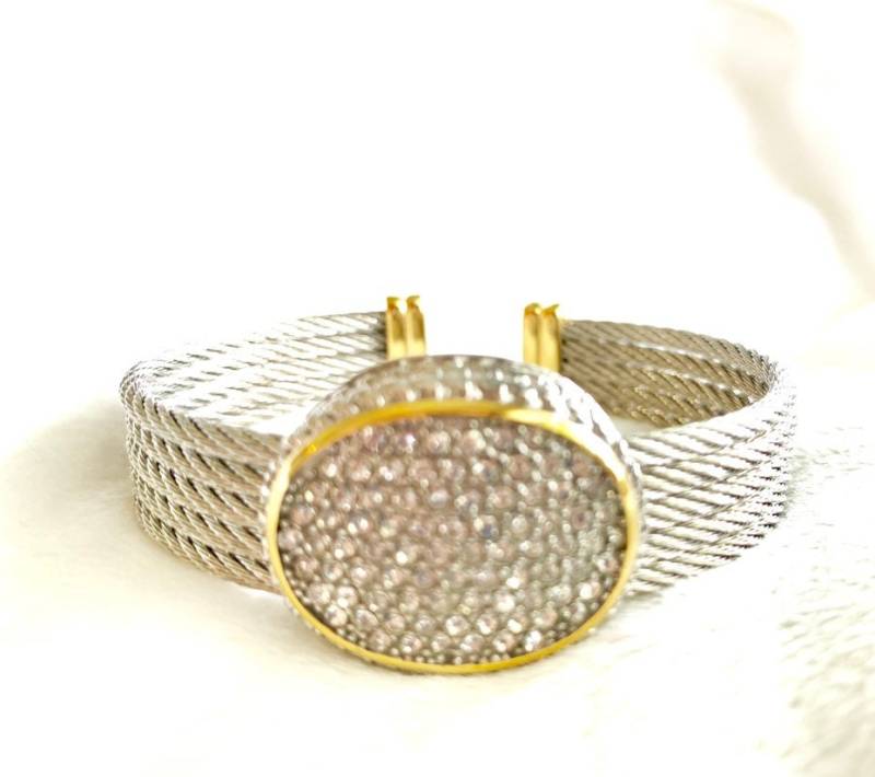 Dsmk Edelstahlarmband Mit Zirkonias ? von PokitaGifts