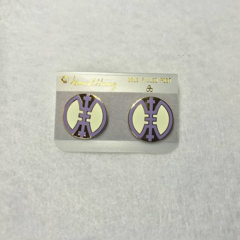 Goldene Ohrringe Mit Goldener Kugel, Vergoldet von PokitaGifts