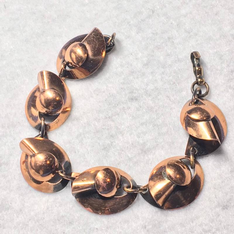 Kupfer Armband, Mit Einzigartigem Design von PokitaGifts