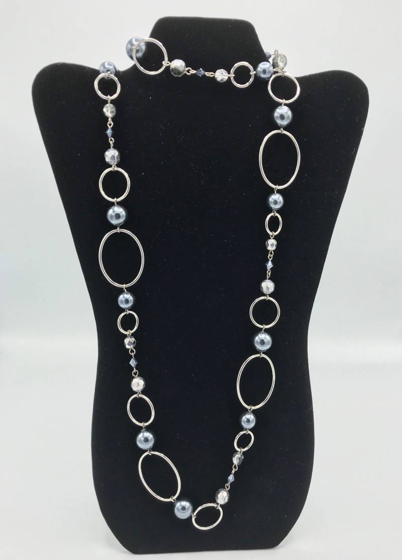 Lia Sophia Lange Perlen Halskette von PokitaGifts