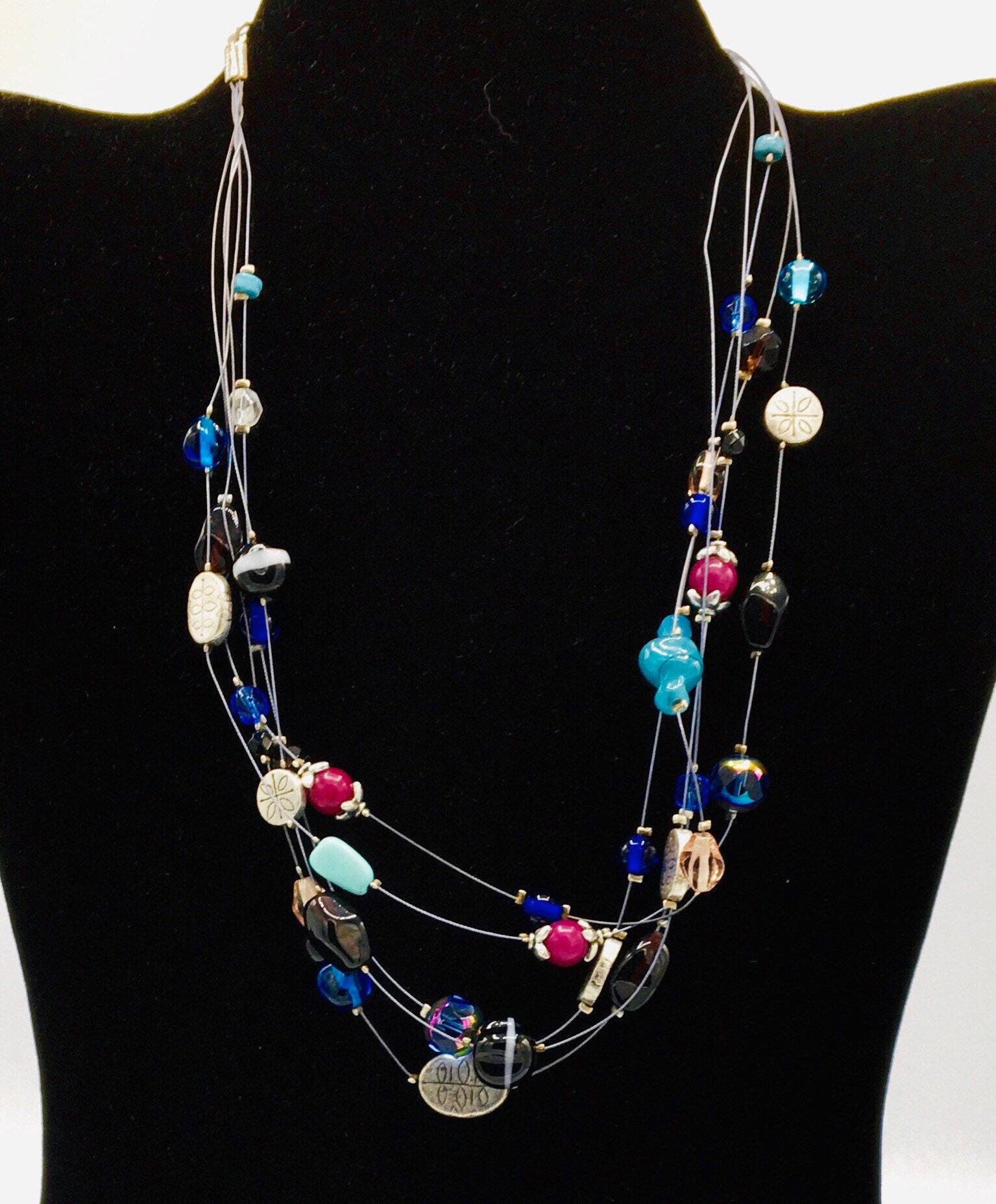 Lia Sophia Mehrfarbige Halskette von PokitaGifts