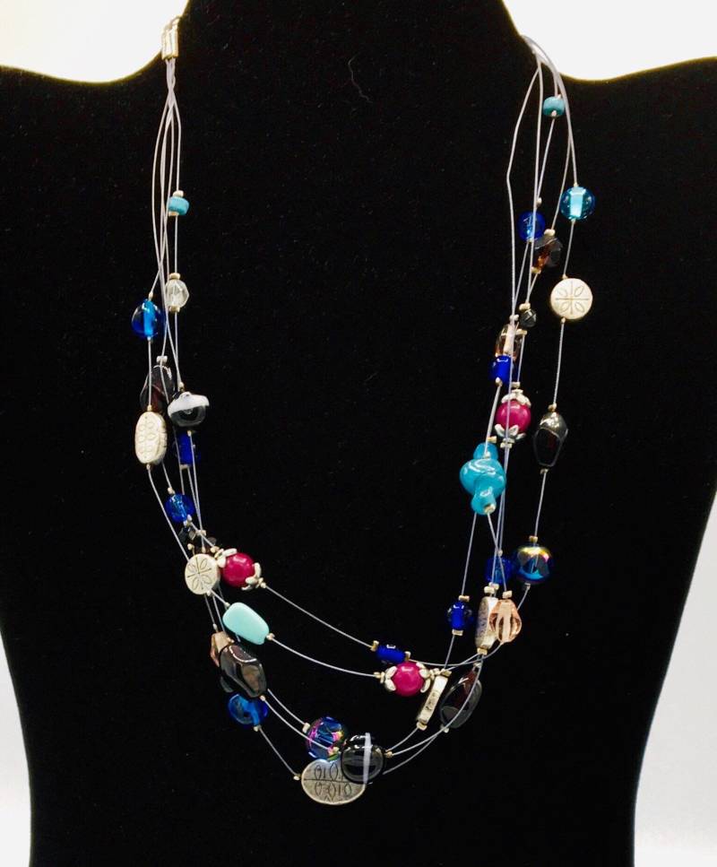 Lia Sophia Mehrfarbige Halskette von PokitaGifts